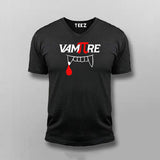 Vampire Programming V Neck T-shirt For Men Online Teez