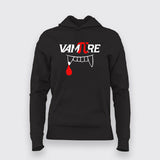 Vampire Funny Programming Hoodies For Women