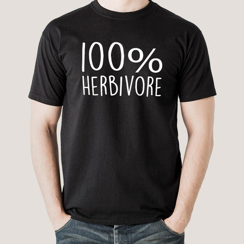Buy 100% Herbivore Men's T-shirt At Just Rs 349 On Sale! Online India