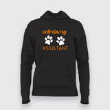 Veterinary Assistant Hoodie For Women Online India