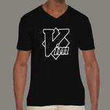 Vim Logo v neck T-Shirts for Men