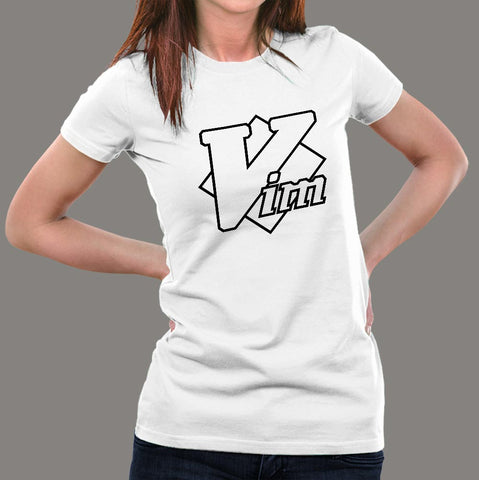 Vim Logo T-Shirts for Women online india