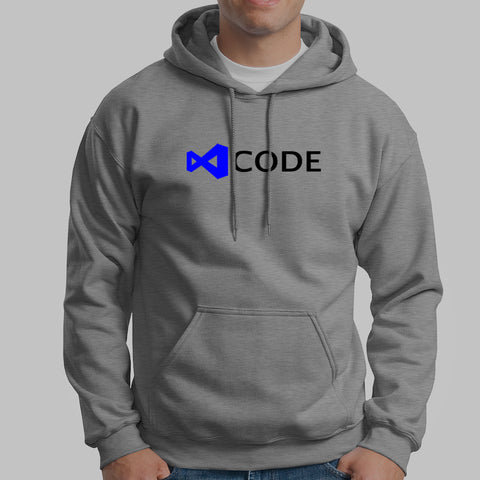 Visual Studio Code Hoodies For Men - TEEZ.in
