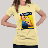 We Can Do It! Feminist t-shirt for Women