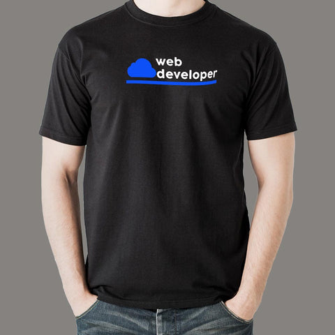Web Developer T-Shirt For Men online india