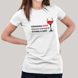 wine tshirt women india