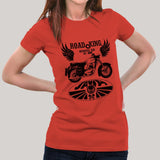 Jawa Yezdi Roadking Legendary Indian Motorcycle Women's T-shirt