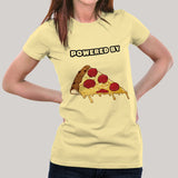 Powered By Pizza Women's T-shirt