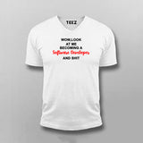 Becoming a Dev Men's T-Shirt - Celebrate Your Coding Journey