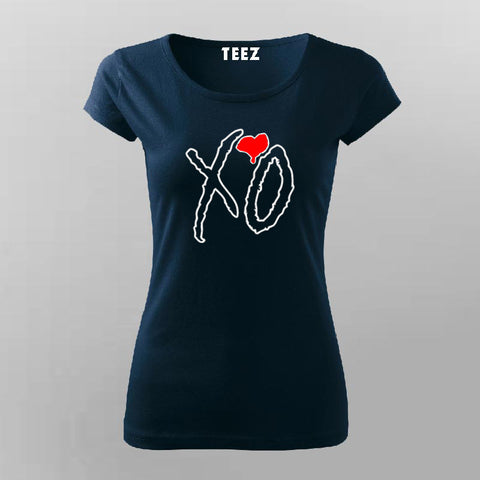 The Weeknd XO Logo  T-shirt For Women Online