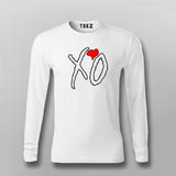 The Weeknd XO Logo Full Sleeve  T-shirt For Men India 