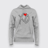 The Weeknd XO Logo  Hoodies For Women Online India