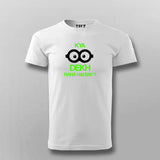 KYA DEKH RAHA HAI BAY? Funny Hindi T-shirt For Men