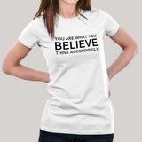 You Are What you Believe Women's T-shirt